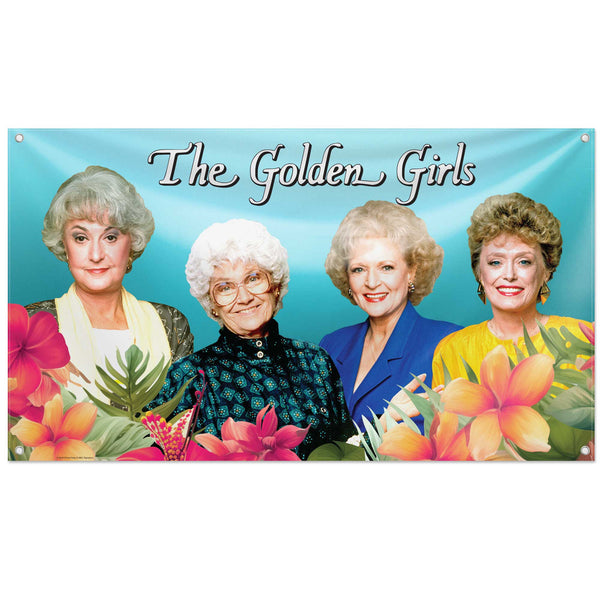 Golden Girls Fabric Wall Banner