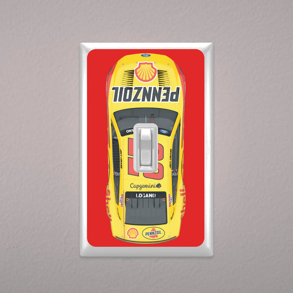 Joey Logano NASCAR Removable Wall Decal Set