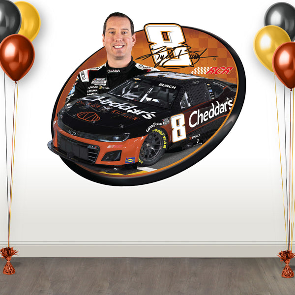 Kyle Busch NASCAR Removable Wall Decal Set