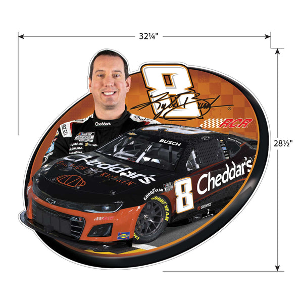 Kyle Busch NASCAR Removable Wall Decal Set