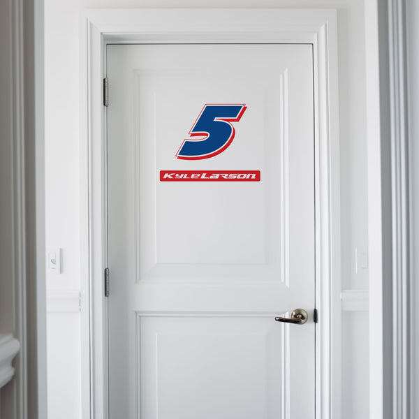 Kyle Larson NASCAR Removable Wall Decal Set