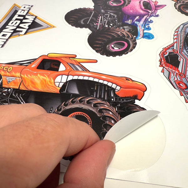 Monster Jam Mini Wall Decals