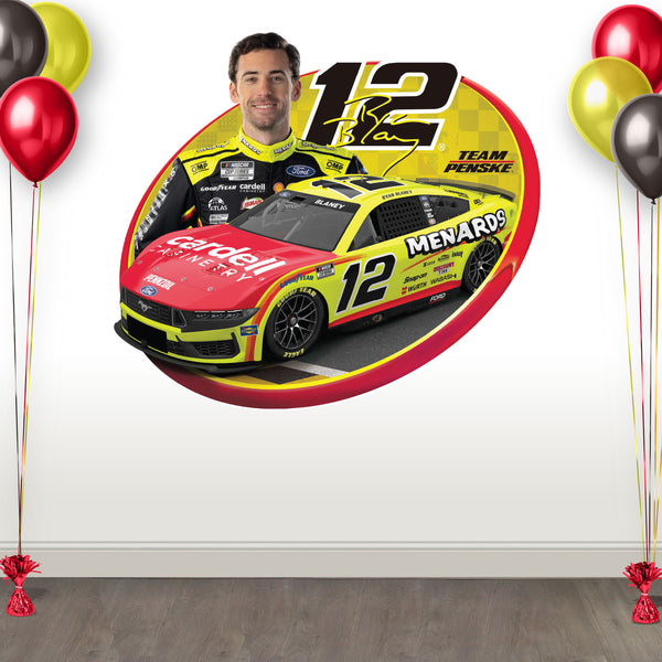 Ryan Blaney NASCAR Removable Wall Decal Set