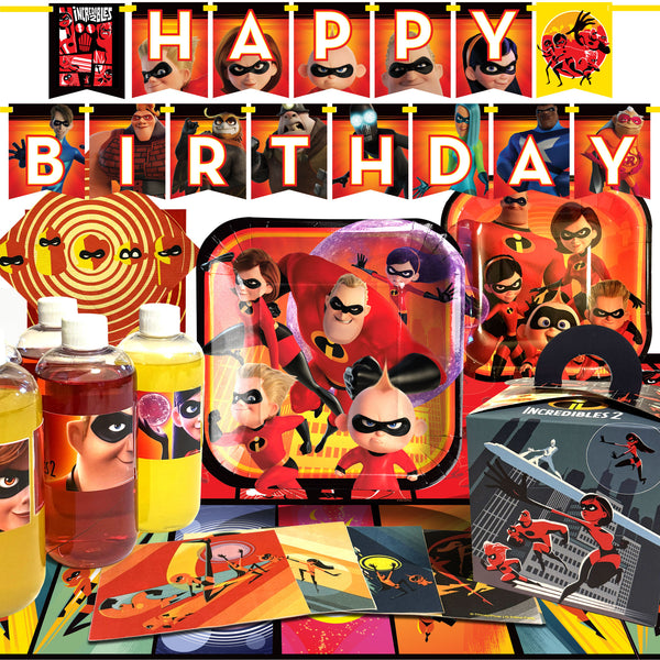 The Incredibles 2 Deluxe Party Pack