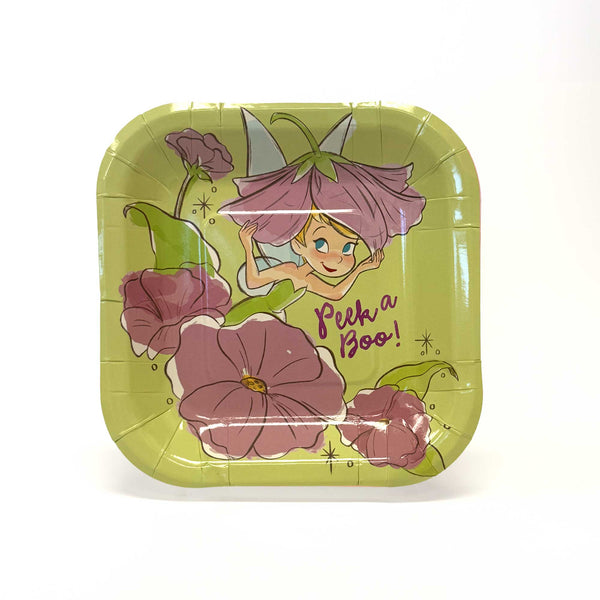 Tinkerbell Blossom Dessert Plate– 7 Inch (Pack of 8)