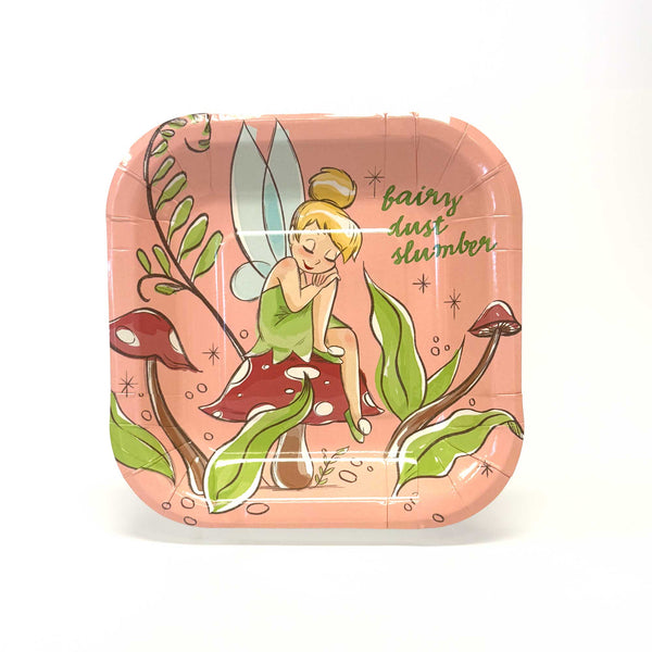 Tinkerbell Blossom Dessert Plate– 7 Inch (Pack of 8)