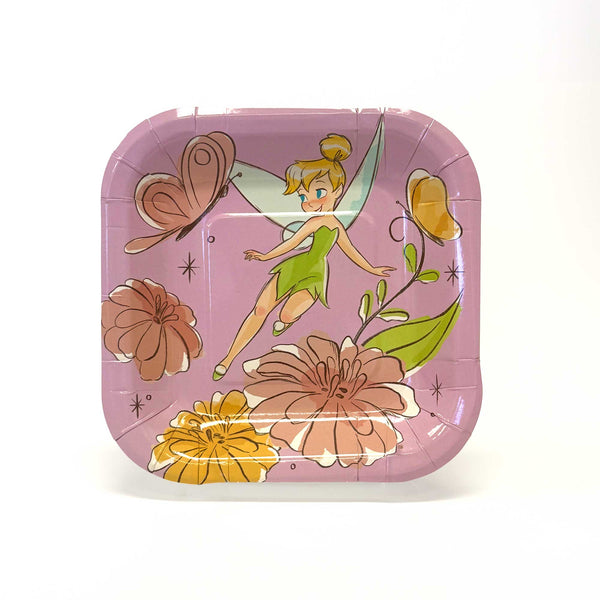Tinkerbell Blossom Dessert Plate– 7 Inch (Pack of 8)
