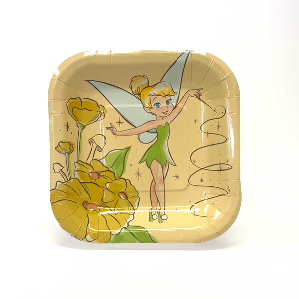 Tinkerbell Blossom Dessert Plate– 7 Inch (Pack of 8)