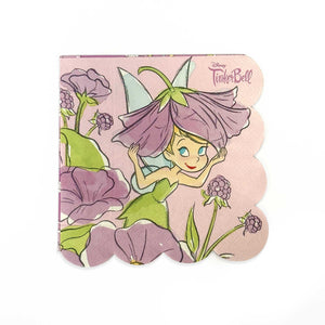 Tinkerbell Blossom beverage napkins included in the Deluxe Party Pack