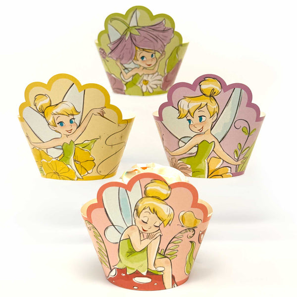 Tinkerbell Blossom Cupcake Wrappers (Pack of 12)