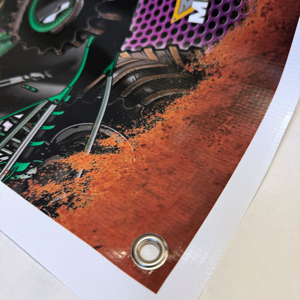 Monster Jam Personalized Banner