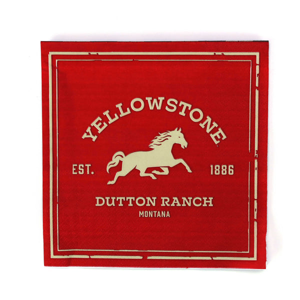Yellowstone Lunch Napkins (16 Pack)