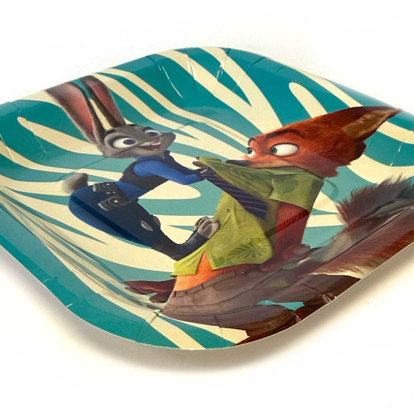 Zootopia 2 dessert plate side view
