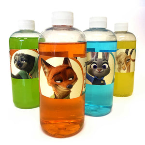 Zootopia 2 water bottle labels