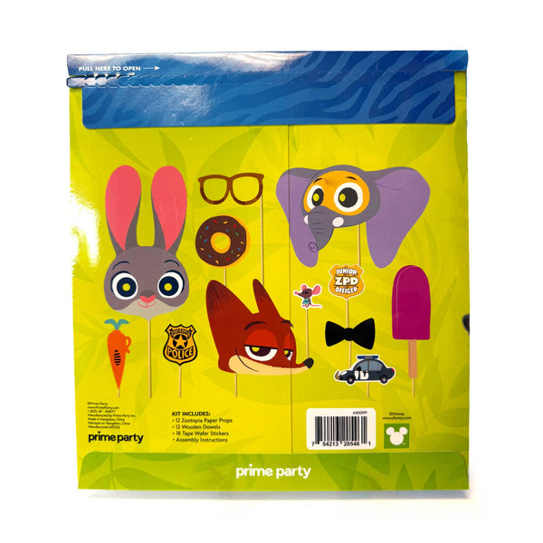 Zootopia 2 photo props packaging back