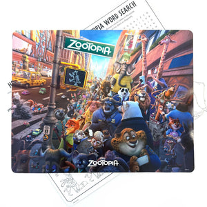 Zootopia 2 placemats front design