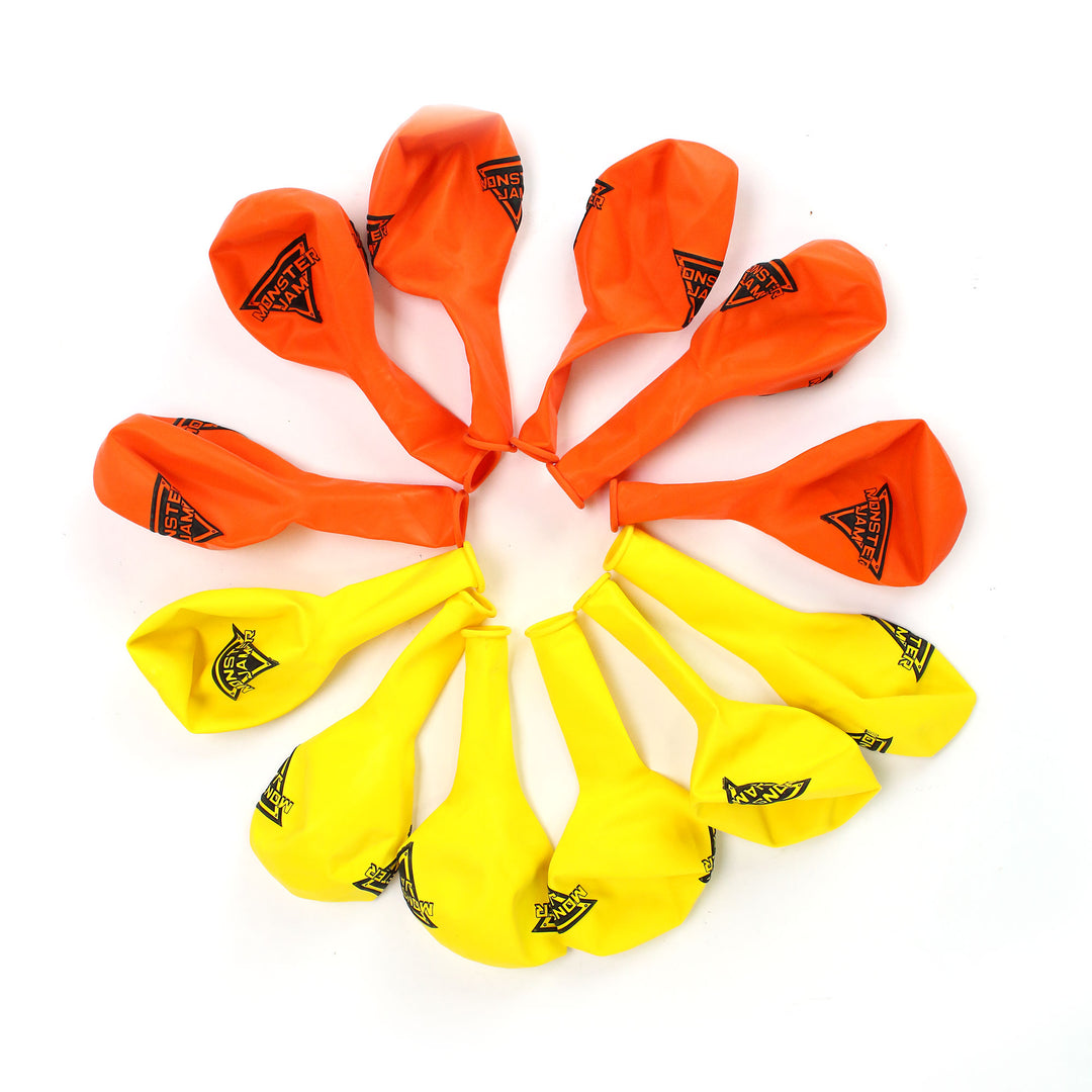 Monster Jam Latex Balloons (Pack of 12) Prime Party