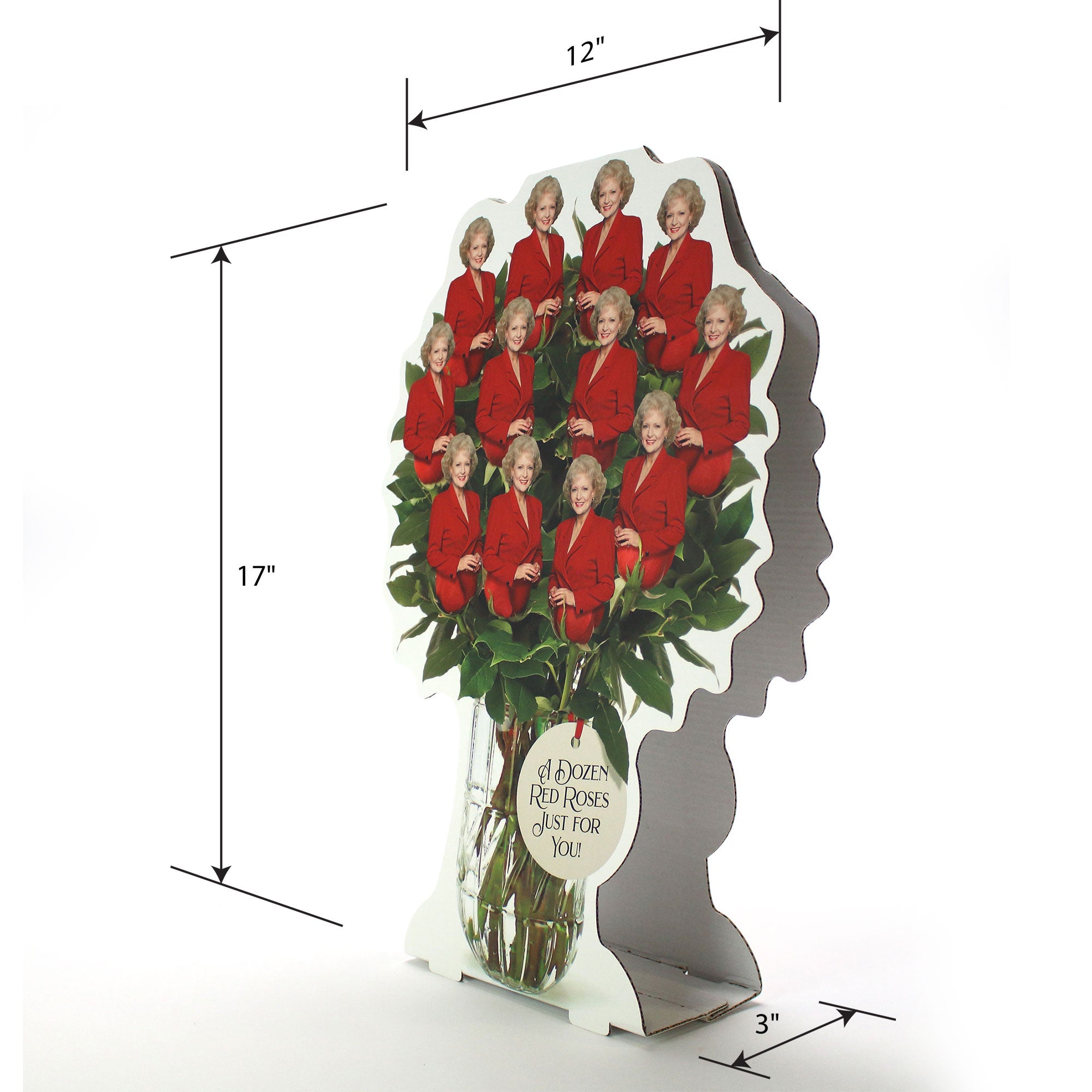 Bouquet Of 12 Red Roses