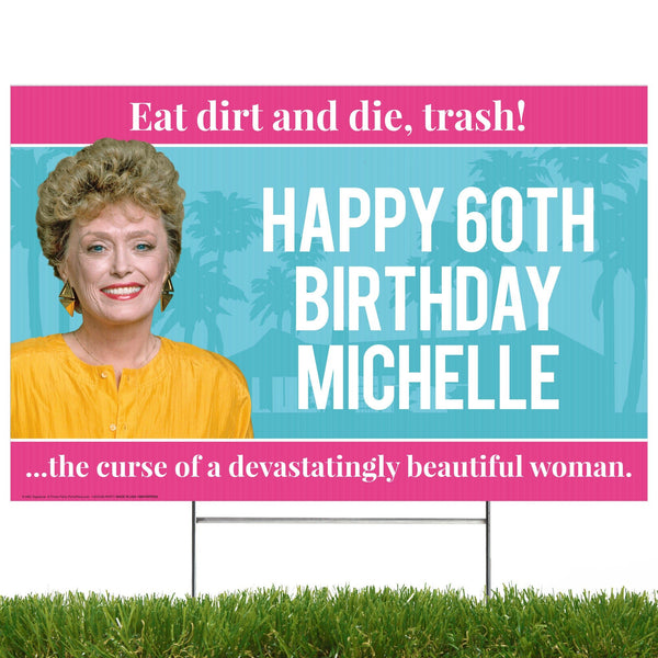 Blanche Personalized Yard Sign - Golden Girls - Prime PartyPersonalized Yard Signs