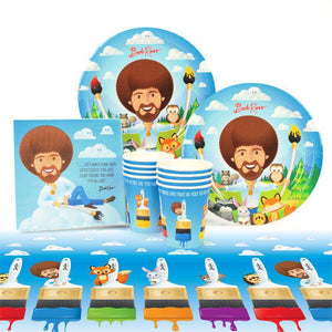 Bob Ross and Friends Value Pack for 8 - Prime PartyParty Packs