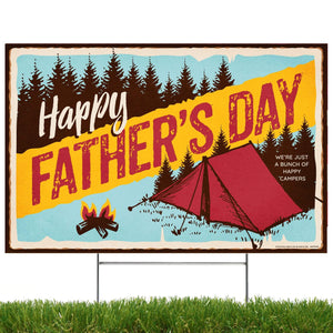 Camping Father's Day Yard Sign - Prime PartyYard Signs
