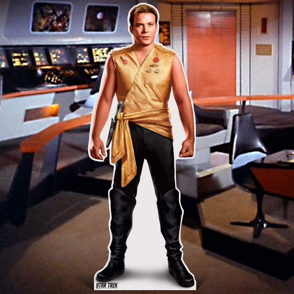 Captain Kirk Mirror Life-Size Cardboard | Star TrekCutout - Prime PartyCardboard Cutouts