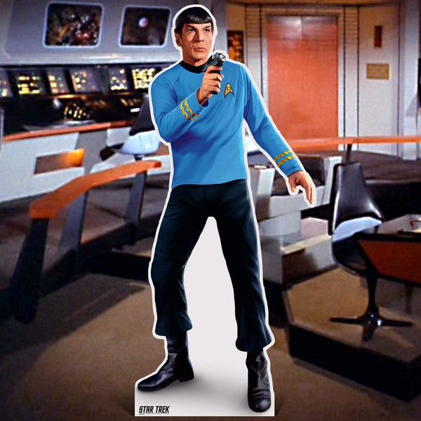 Cardboard Spock Life-Size Cutout Decoration - Prime PartyCardboard Cutouts