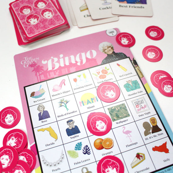 Golden Girls Bingo Party Game for 24 Players - Prime PartyGames & Activities