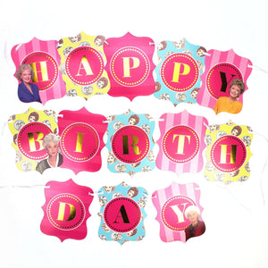 Golden Girls Jointed Birthday Banner - Prime PartyBanners