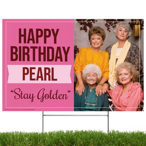 Golden Girls Personalized Yard Sign - Golden Group - Prime PartyPersonalized Yard Signs