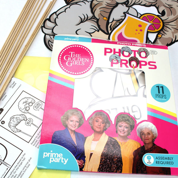 Golden Girls Photo Booth Props - Prime PartyPhoto Booth Props