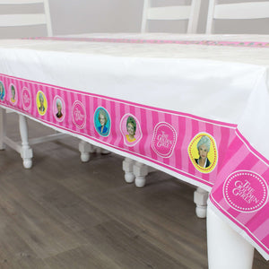 Golden Girls Plastic Table Cover - Prime PartyTable Covers