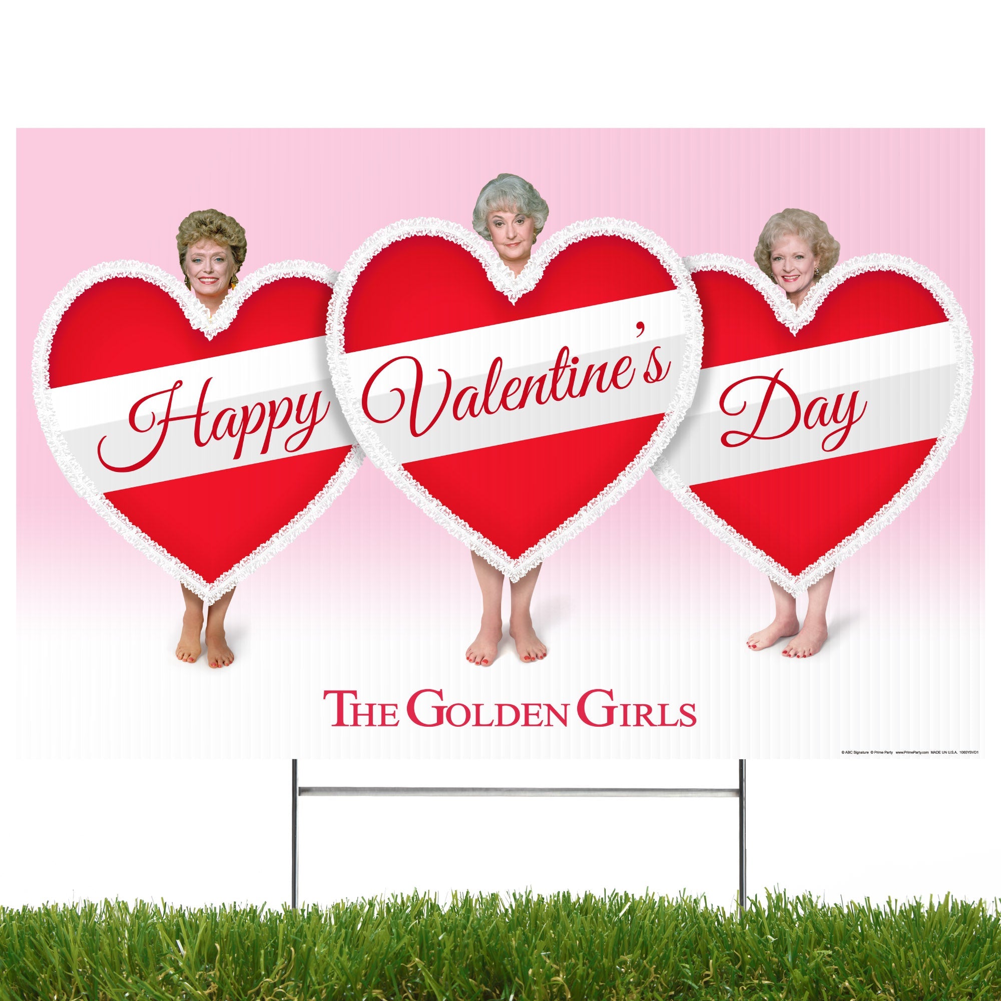 Golden Girls Valentine's Day Yard Sign – Prime Party