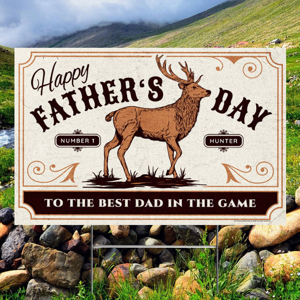 Hunting Father's Day Yard Sign - Prime PartyYard Signs