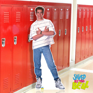 Life-Sized Zack Morris Cardboard Cutout, Saved by the Bell Standee - Prime PartyCardboard Cutouts