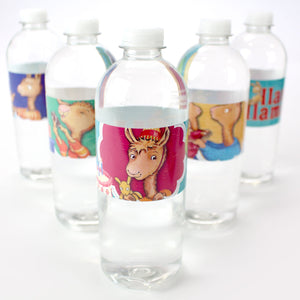 Llama Llama Water Bottle Labels - Prime PartyWater Bottle Labels