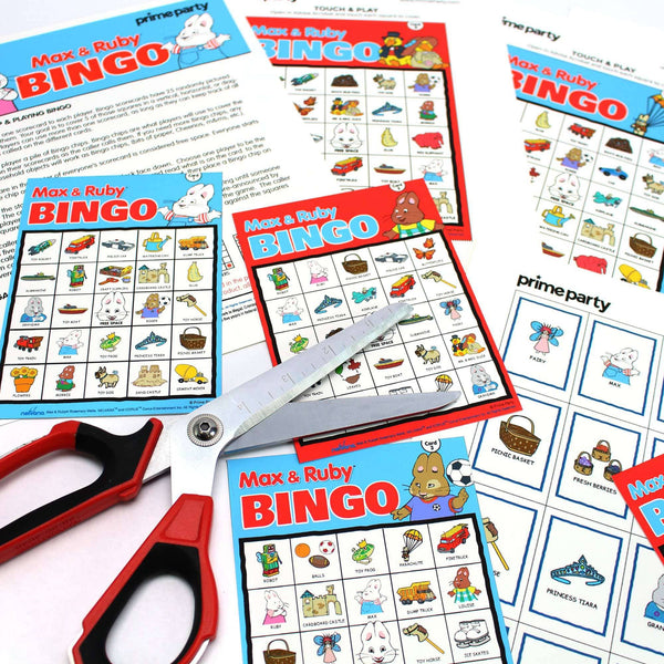 Max and Ruby Printable Bingo Game - Prime PartyGames & Activities