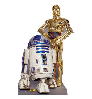 R2-D2 & C-3P0 - Star Wars Classics Cardboard Cutout - Prime PartyCardboard Cutouts