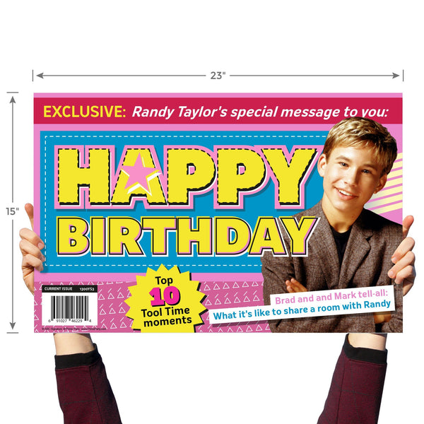 Randy Taylor - Happy Birthday, Home Improvement Yard Sign - Prime PartyYard Signs