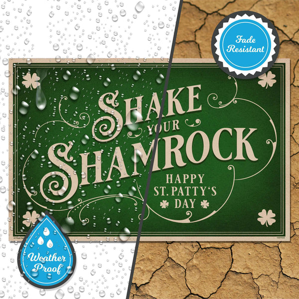 Shake your Shamrock, St. Patrick's Day, Yard Sign - Prime PartyYard Signs