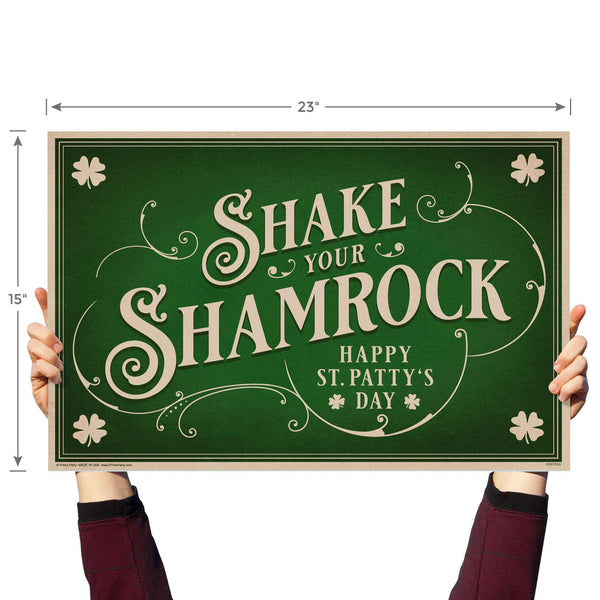 Shake your Shamrock, St. Patrick's Day, Yard Sign - Prime PartyYard Signs