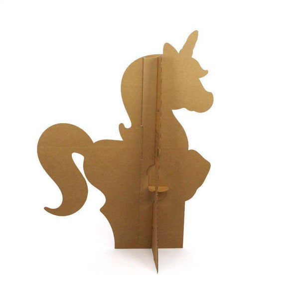 Silver Lining Rainbow Large Unicorn Cut-Out - Prime PartyCardboard Cutouts