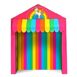Silver Lining Rainbow Unicorn Tabletop Awning - Prime PartyTable Top Awning
