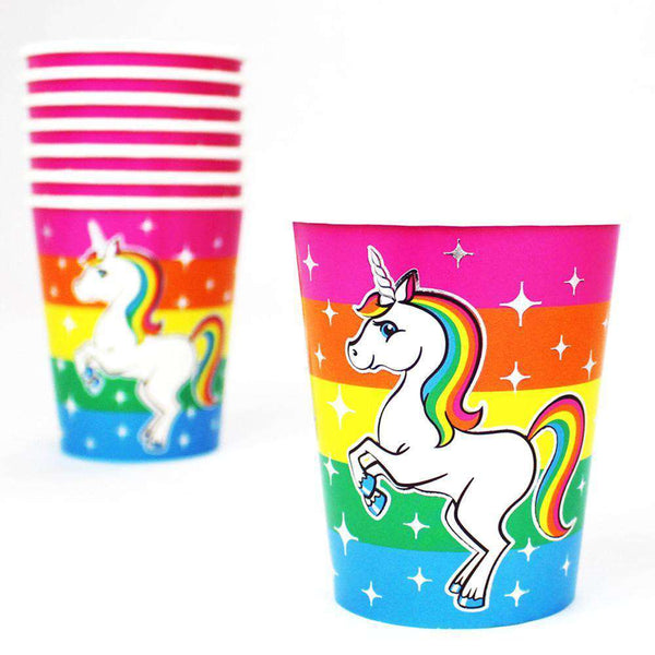 Silver Lining Rainbow Unicorn Value Pack for 8 - Prime PartyParty Packs