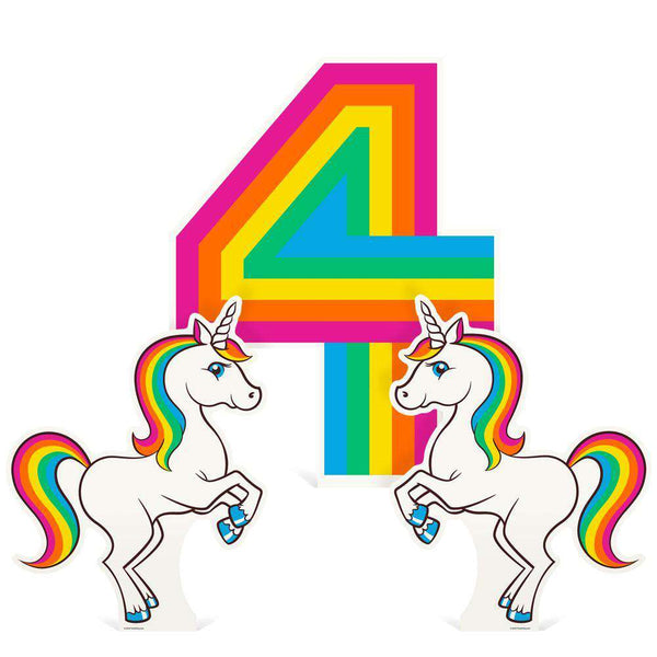 Silver Lining Rainbow Unicorn Deluxe Pack for 8
