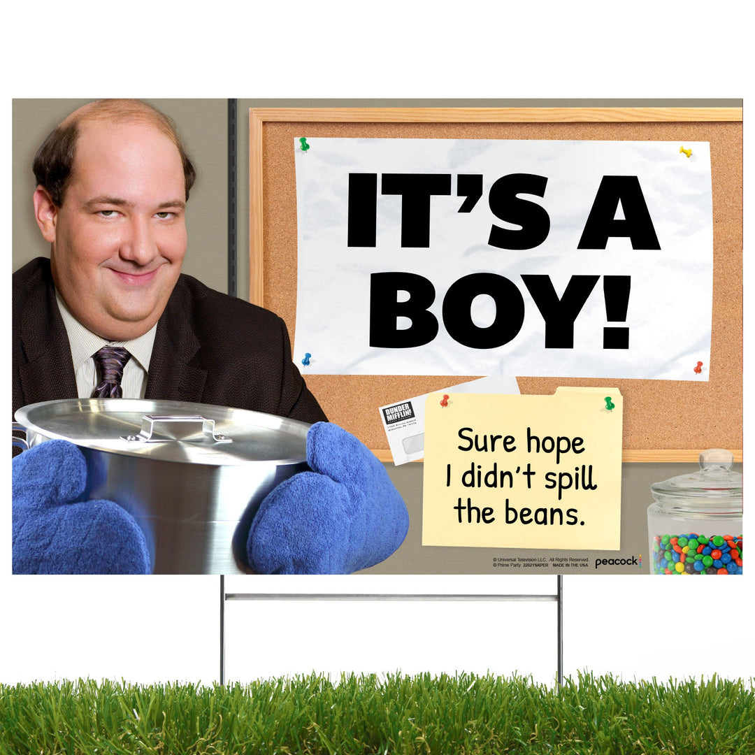 The Office Personalized Yard Sign with Kevin Malone, Sure Hope I didn ...