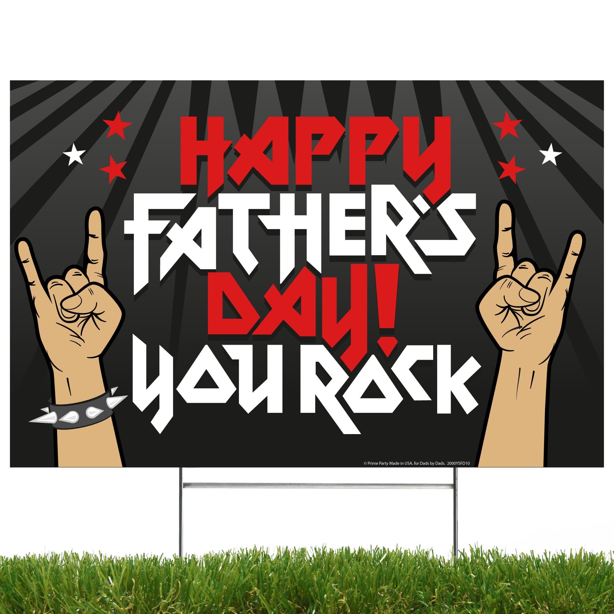 You Rock Father’s Day Yard Sign – Prime Party